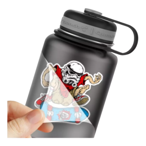 Adesivo DTF DTF UV RÍGIDO 20x28cm 4x0 (Frente Colorida, Verso em Branco) Verniz com Relevo Sem Acabamento 