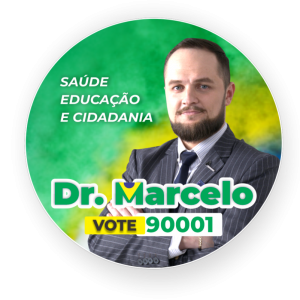 Adesivo Eleições 2026 Medida Variavel Vinil Brilho  4x0 (Frente Colorido e Verso branco) Brilho Total Meio Corte Padrão Sem aplicação