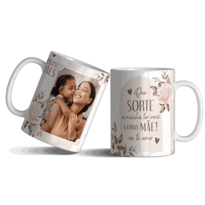 Caneca Porcelana Personalizada Porcelana Branca 325ml 4x0 (estampada lado externo) Brilho Total  