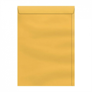 Envelopes Saco A4 Papel Kraft 80 g/m² 22,9x32,4cm 4x0 Sem verniz Cola, Vinco e Cola 
