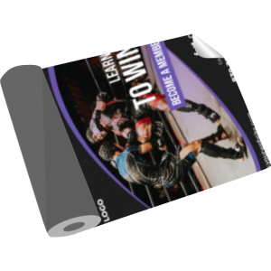 Impressão Lona Terceirizado Lona Brilho 440g M² 4x0 (Impressão frente, verso sem impressão) Sem Verniz Sem Acabamento Retirada na Loja