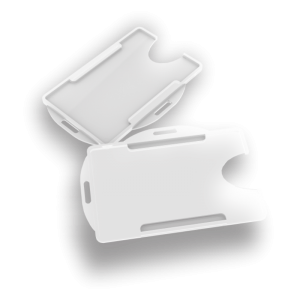 Porta Crachá   Sem impressão   Porta Crachá Transparente