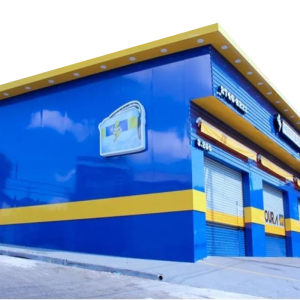 Revestimento em ACM ACM Poliéster 3mm M² 4x0 (Consultar cor) ACM Brilho Cortes, Recortes e Vincos Junta seca